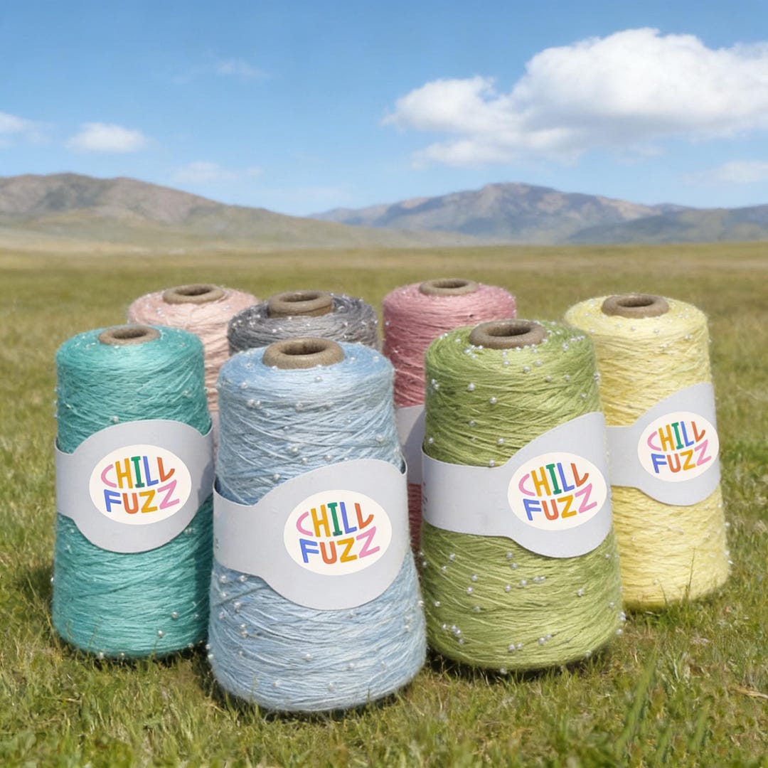 Pearl Mercerized Cotton Yarn - Fine DIY Crochet Thread for Knitting ...