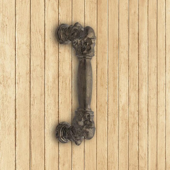 Brass Casting Pull Door Handle Decorative, Vintage