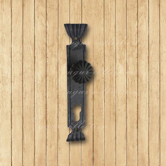 Brass Casting Door Handle Set, Decorative, Vintage