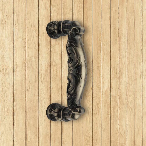 Brass Casting Pull Door Handle Decorative, Vintage