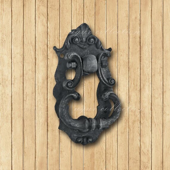 Ottoman Door Knocker Cast Brass Classic
