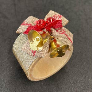 Christmas Napkin Rings -  Sold individually.