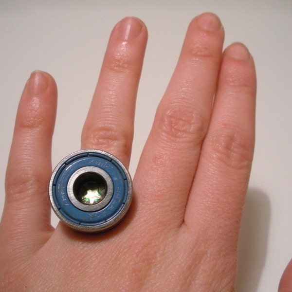 roller derby wife engagement ring