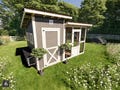 Chicken Coop 10 Chickens DIY Chicken Coop plans Cheap Chicken Coop Woodworking plans Farm House plans Coop Chicken plans house plan diy