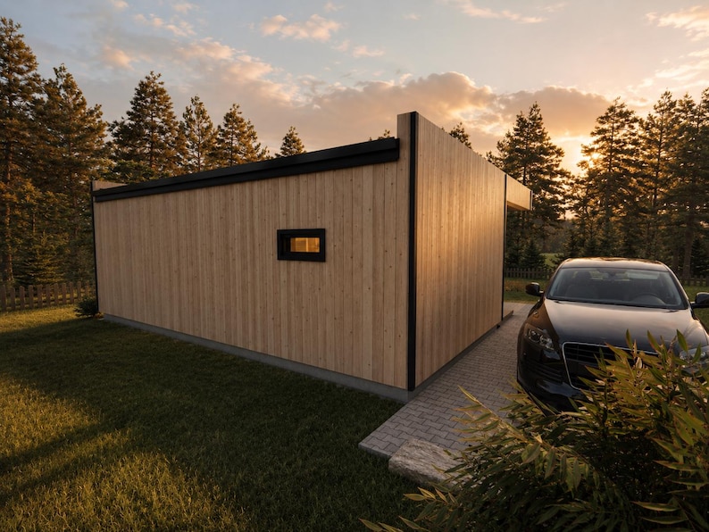 Structure Architecture Drawing.pdf Tiny House Building Plans | 1 Bedroom DIY House Plans | 56-page PDF ...