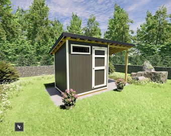 Shed Plans 8x6 Shed Lean To Plan Shedplan Plans Backyard storage plan Shed Build Plan Shed Design Garden Shed plans Easy shed plans