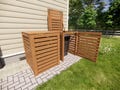 Garbage can storage outdoor Garbage bin storage Wheelie bin storage Diy Build Plans Box Enclosure Garage Bin Storage Plan Storage Building