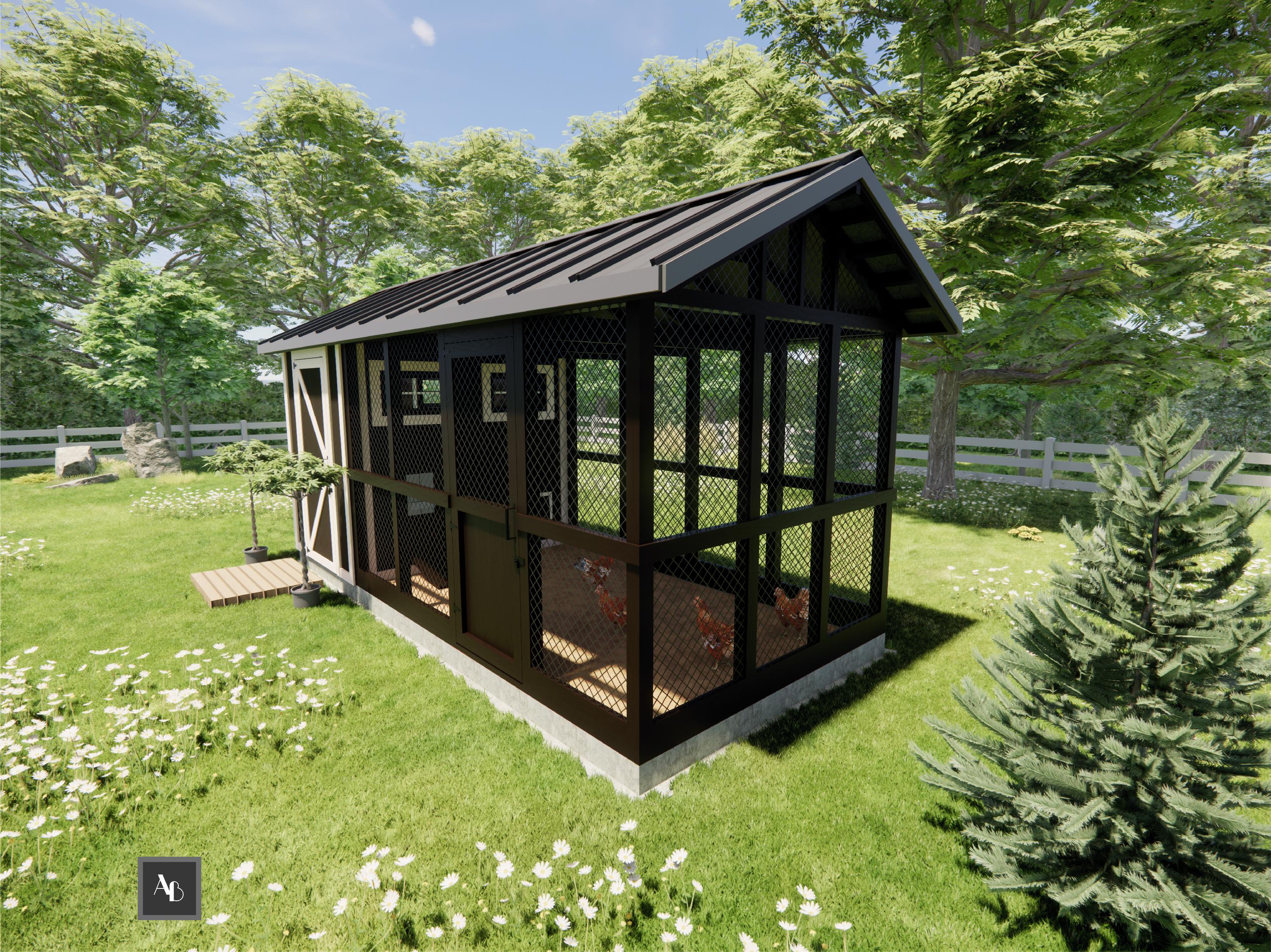 Modern Chicken Coop Shed Images