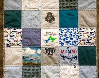 Baby Clothes Quilt Etsy