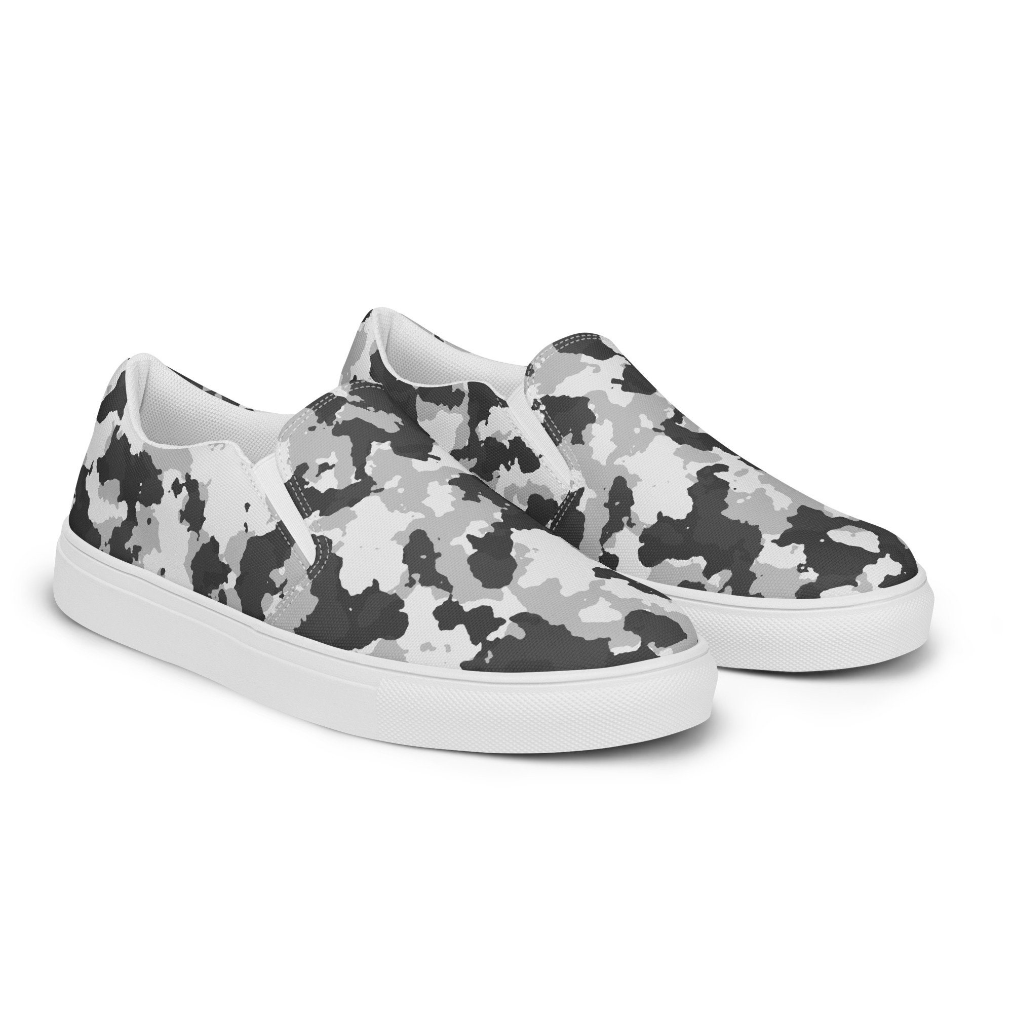 Camo Slip on Shoe Etsy