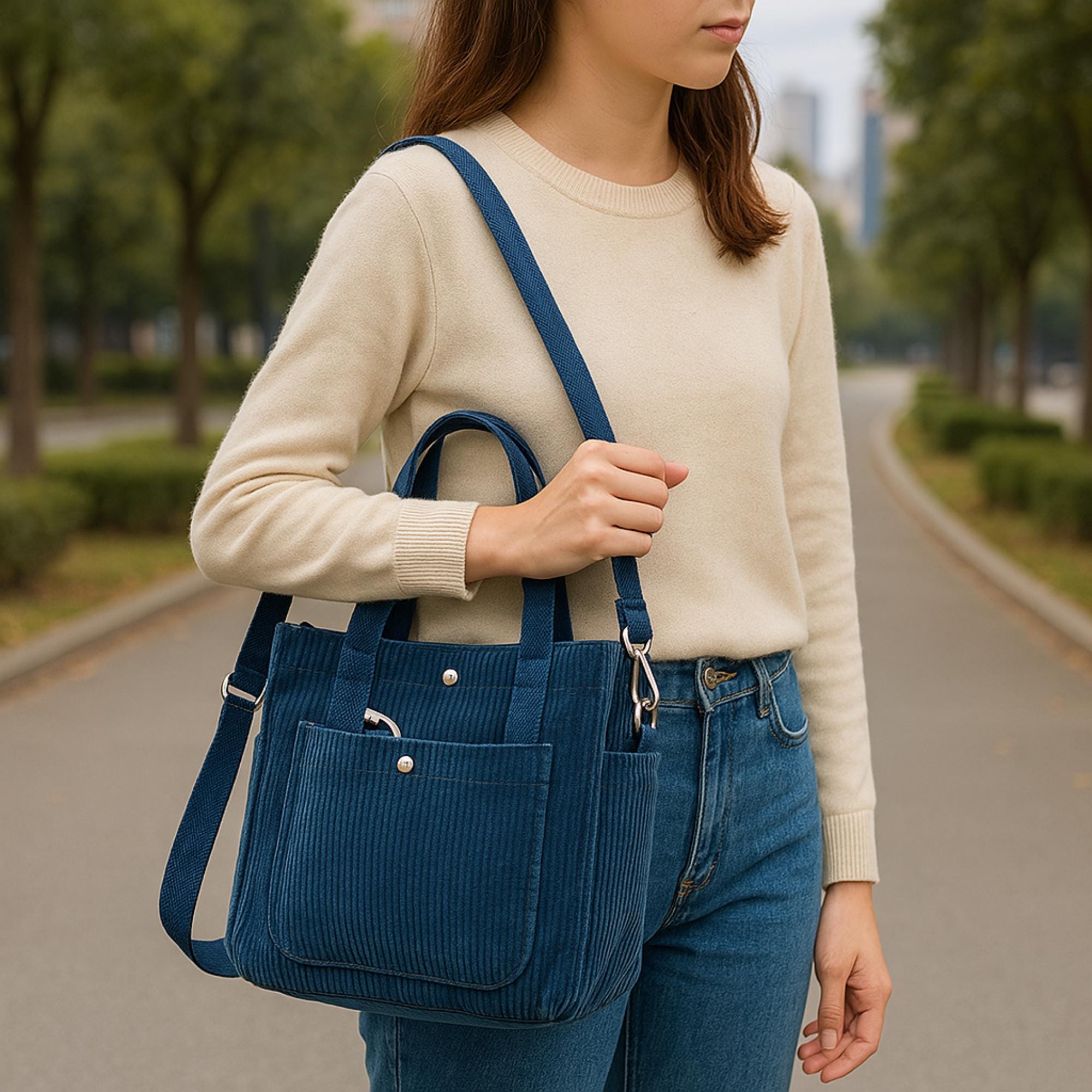 ショルダーバッグ・ポシェット GREEN STUFF Boxy shopper bag 61 ribbed corduroy black short MUSINSA | GREEN STUFF Indifferently boxy shopper bag S 61