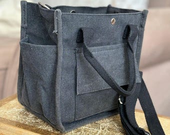 Versatile Lightweight Canvas Tote Bag – Ideal for Daily Use. Adjustable Strap for Comfort. Perfect for Travel, Work, and Casual Outings