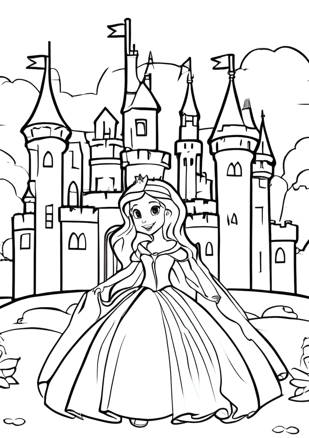 15x Printable Coloring Pages Princess - Il 1080xN.6015031192 6vpd
