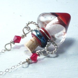 Jar of Hearts Poison Bottle Necklace image 2