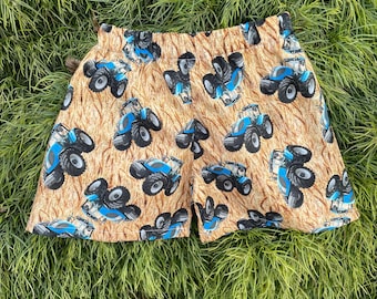 Blue Tractor Shorts