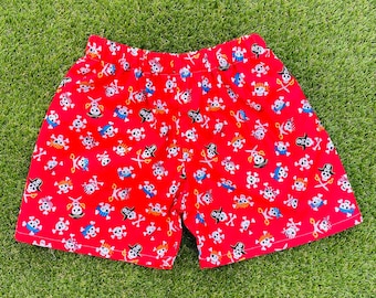 Red Pirate Shorts