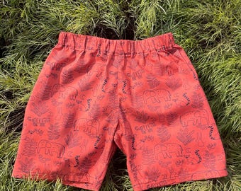 Terracotta Jungle Shorts