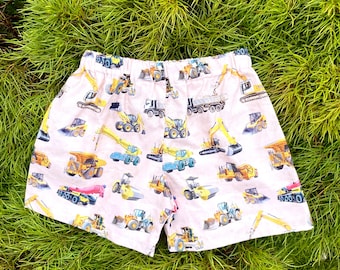 Truck and Digger Shorts
