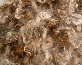 Kid Mohair Locks - Red - 4.5 oz.