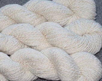 Handspun Yarn - Angora, Merino, Silk