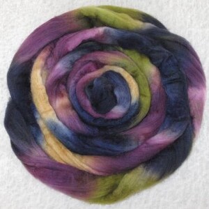 Handpainted Roving Merino/Cashmere image 2