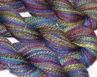 Handspun Yarn - Merino, Silk, Polwarth