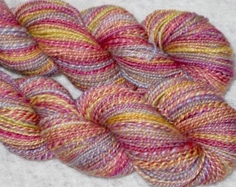 Handspun Yarn - Camel, Merino, Silk