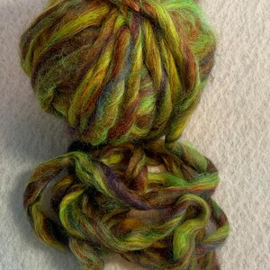 Mohair/Wool/Alpaca Roving 4.5 oz. image 2