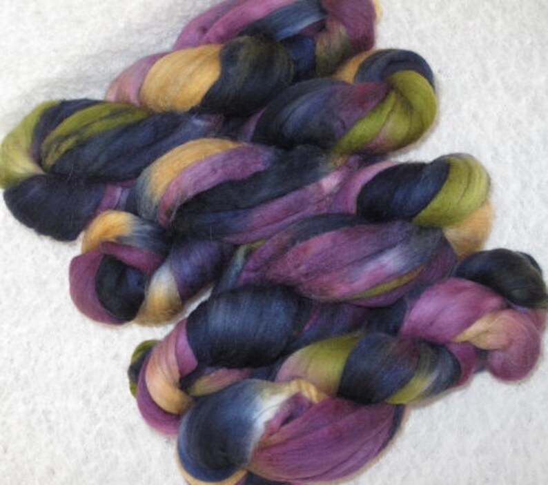 Handpainted Roving Merino/Cashmere image 4