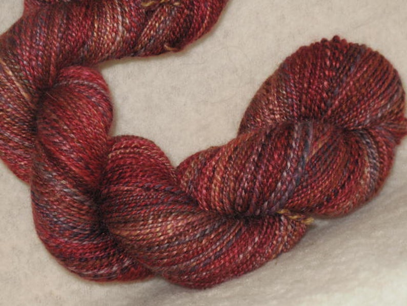 Handspun Yarn Yak and Silk Merino