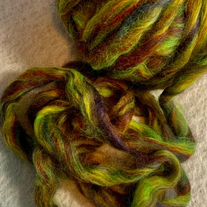 Mohair/Wool/Alpaca Roving 4.5 oz. image 1