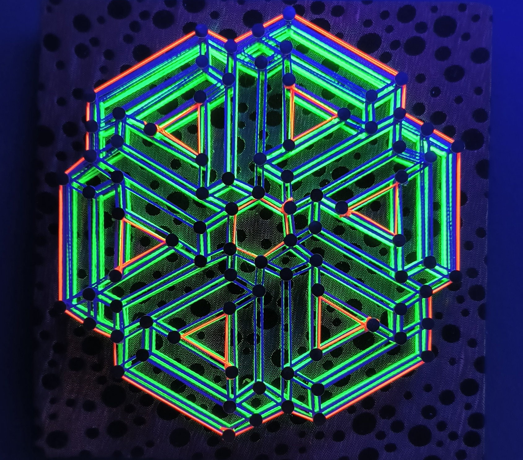 Moon Quadrant UV String Art - Etsy