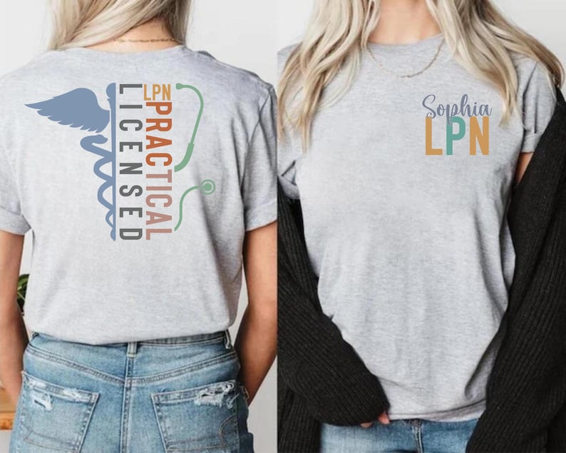 Custom Name LPN Shirt, Licensed Practical Nurse Tee bild 6