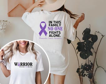 Pancreatic Cancer Awareness Shirt, Family Support Team Tee