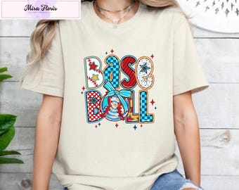 Baseball Mom Shirt, Baseball Mama Shirt, Sports Mom Shirt, Mothers Day Gift, Social Club Tee, Preppy Aesthetic, cute Ball Mom Shirt