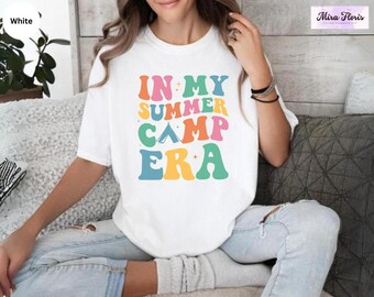 In My Summer Camp Era Shirt, Camping Tee, Summer Vacation Shirt, Summer Camp Shirt, Camping Lover Tee, Camp Lover Shirt, Camping Family Gift