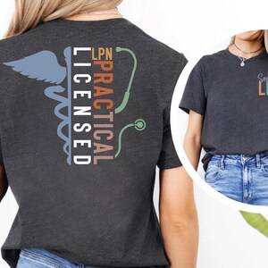 Custom Name LPN Shirt, Licensed Practical Nurse Tee bild 5