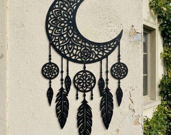 Pduoduo 2 Stück Metall-Vögel-Wandkunst,hängende Blätter mit Vögeln,Metall Ornament
