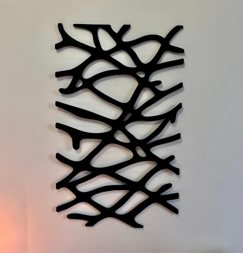 Luxury Style Metal Wall Art, Abstract Wall Decor, Living Room Wall ...