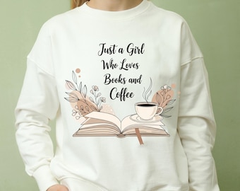 Book Lover Coffee Cup PNG: Cozy T-Shirt Design (Digital Download)
