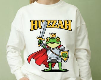 Frog Knight PNG: Medieval Renaissance Faire Design (Digital Download)