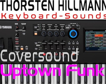 Yamaha Modx + Montage M Uptown Funk Cover Sound Keyboard Band
