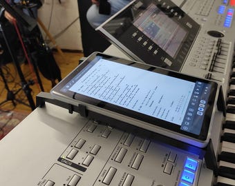 Yamaha Tyros 4 mount for iPad holder