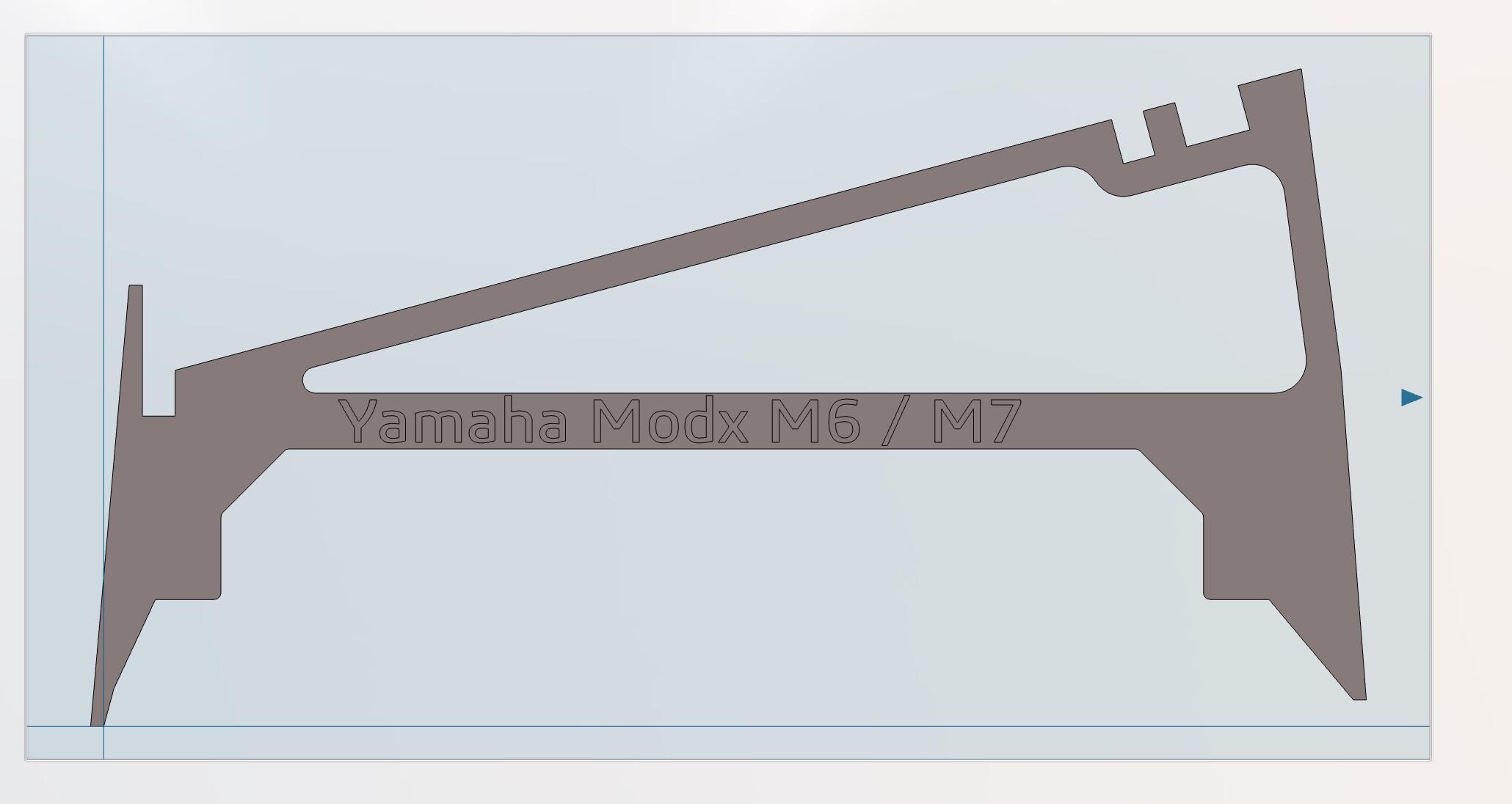 Mod X Rack Mount Yamaha Modx M6 and M7 Mount for iPad Tablet Holder - Etsy