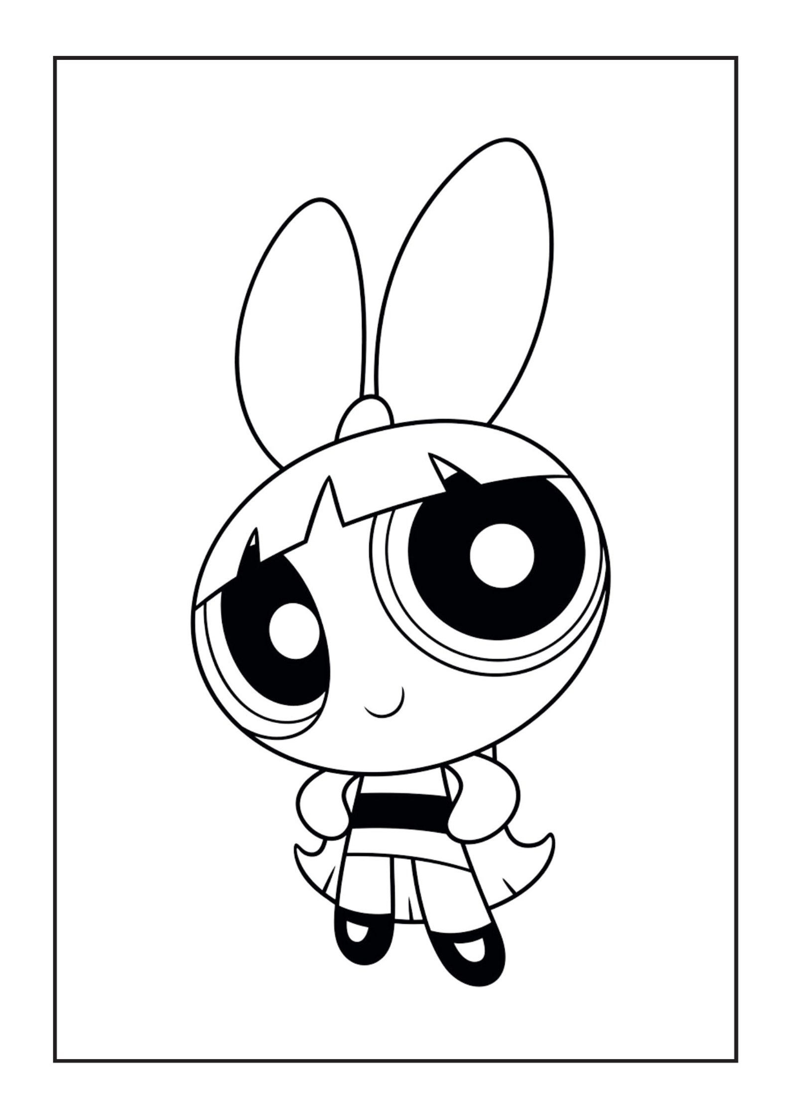 Printable Powerpuff Girls Coloring Book, Instant Download - Etsy