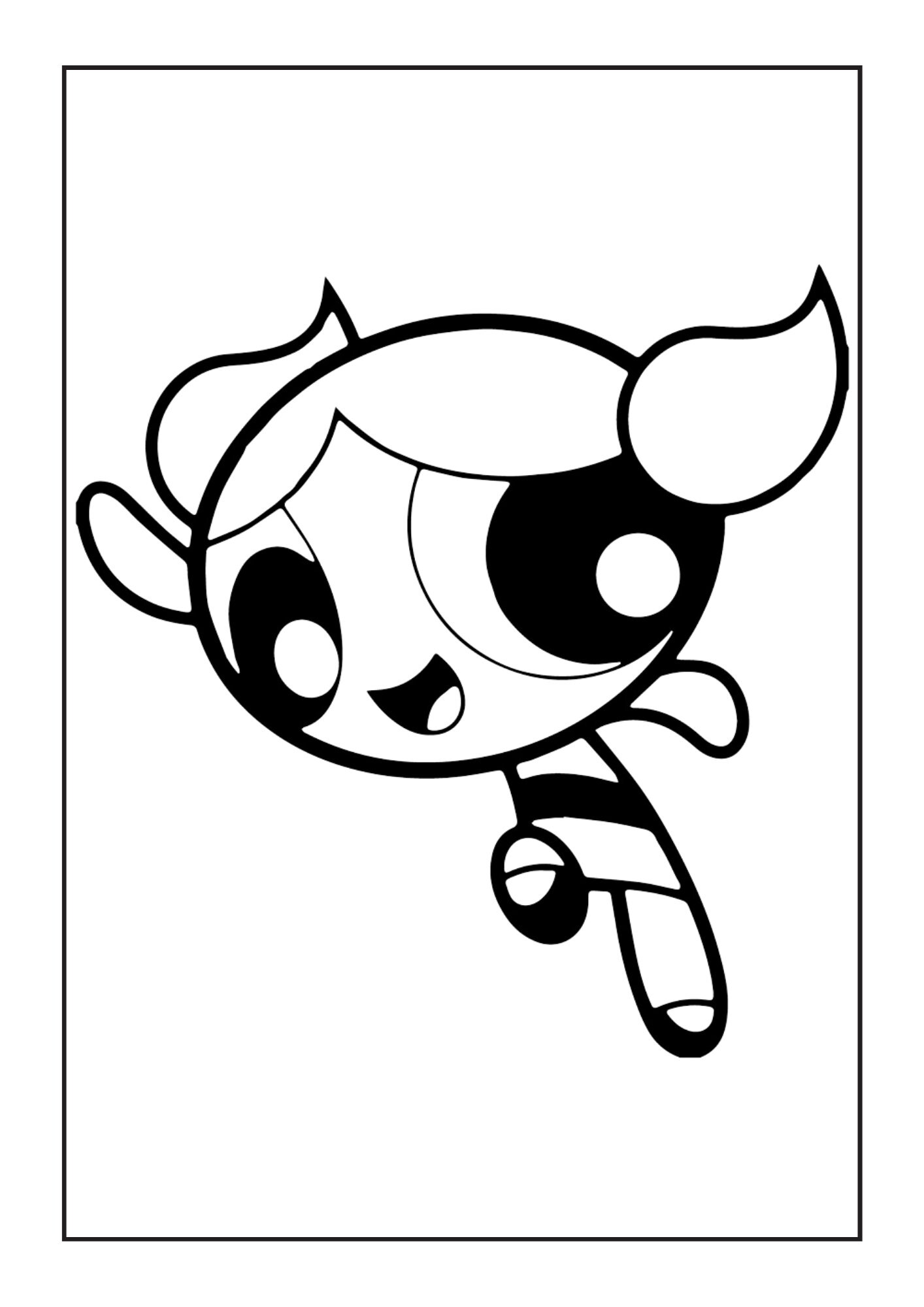 Printable Powerpuff Girls Coloring Book, Instant Download - Etsy