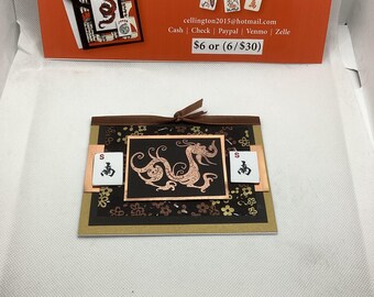 Mahjongg card