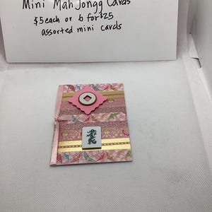 Mini Mahjongg Karte