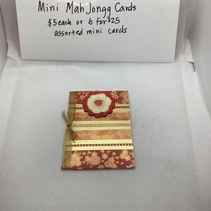 Mini Mahjongg Karte