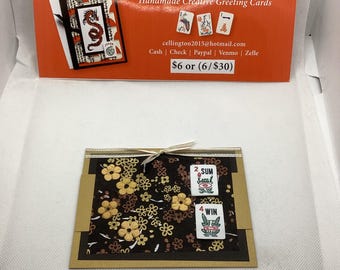 Mahjongg card